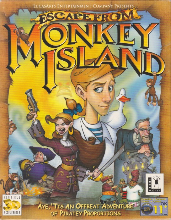 Cover of Escape from Monkey Island