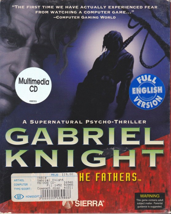 Cover of Gabriel Knight: Sins of the Fathers