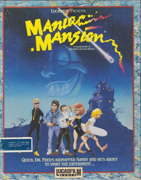 Cover of Maniac Mansion