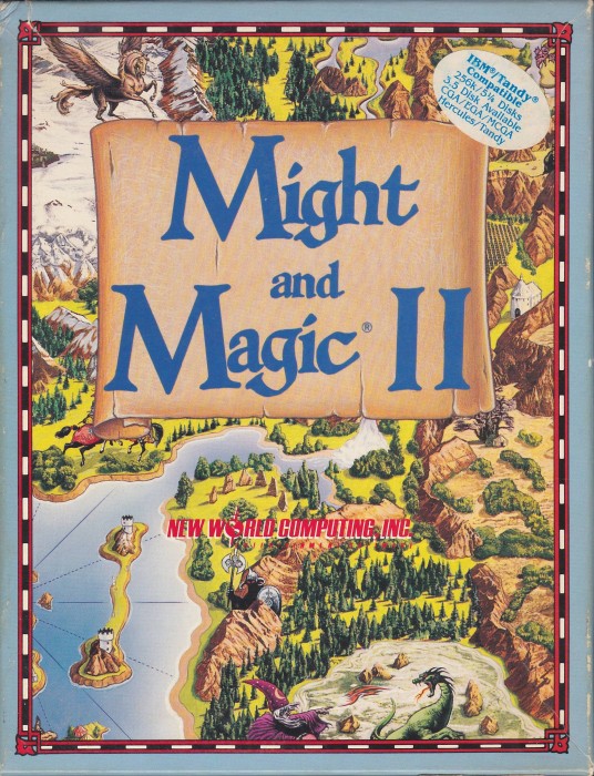 Cover of Might and Magic II: Gates to Another World