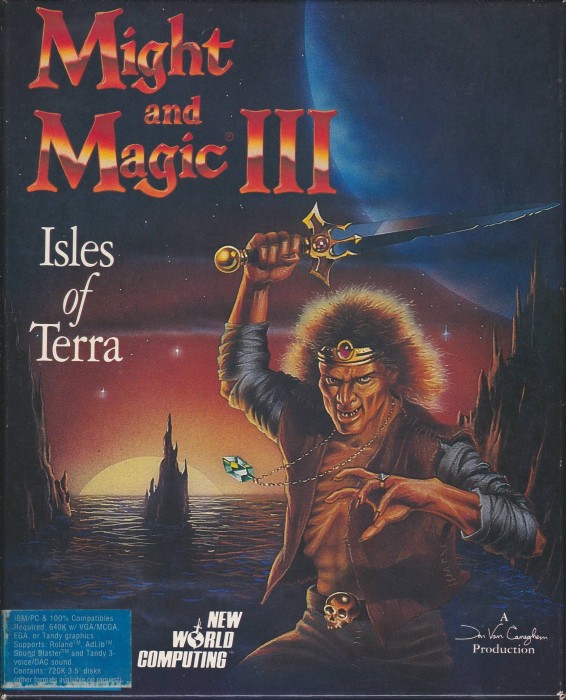 Cover of Might and Magic III: Isles of Terra