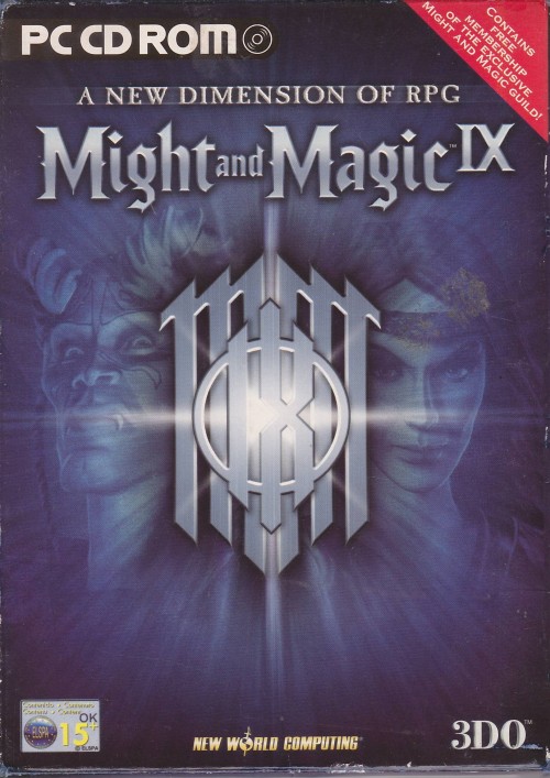 Cover of Might and Magic IX (Small box)