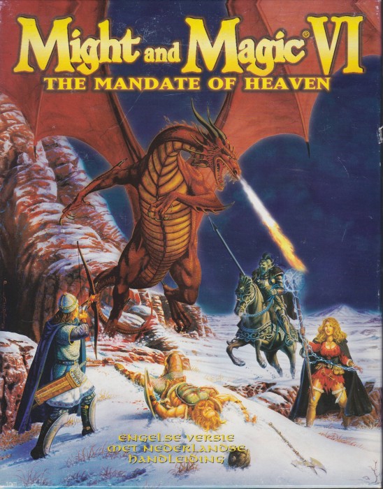 Cover of Might and Magic VI: The Mandate of Heaven