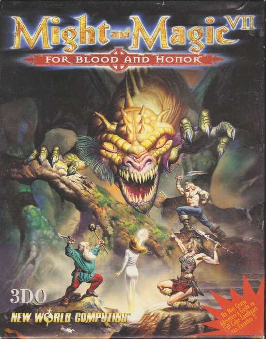 Cover of Might and Magic VII: For Blood and Honor