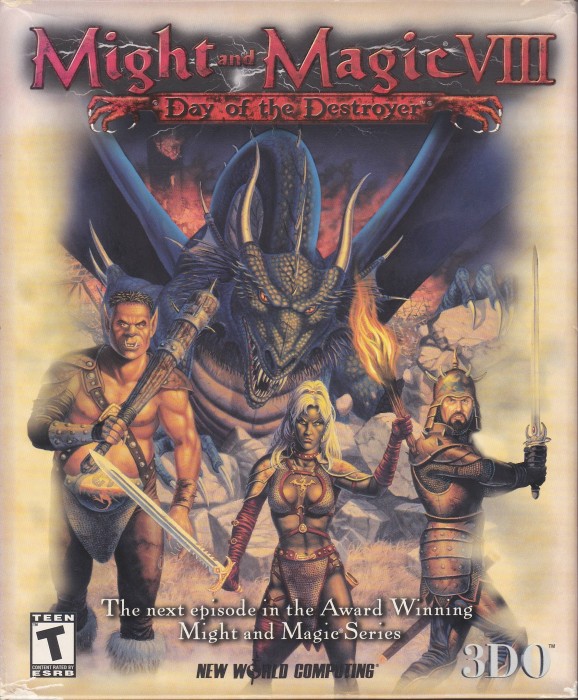 Cover of Might and Magic VIII: Day of the Destroyer