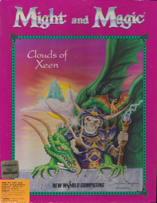 Cover of Might and Magic: Clouds of Xeen