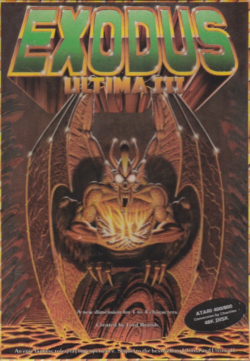 Cover of Ultima III: Exodus
