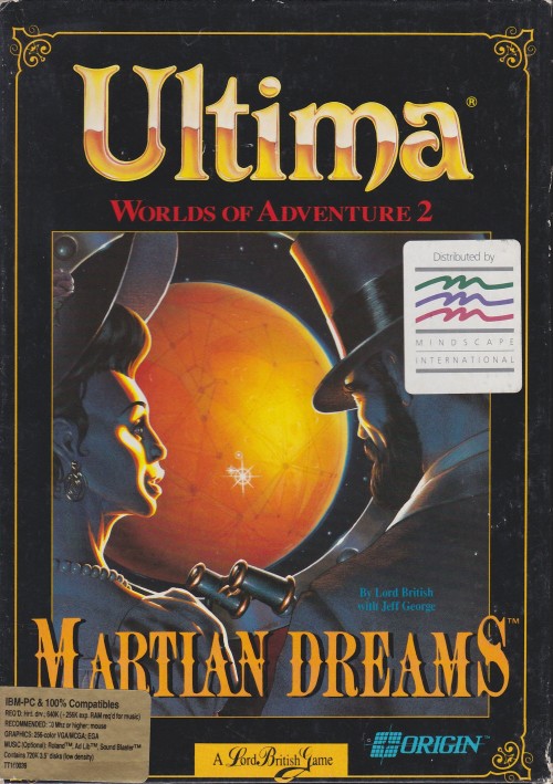 Cover of Ultima: Worlds of Adventure - Martian Dreams