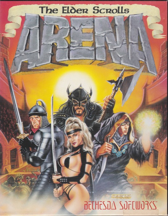 Cover of The Elder Scrolls: Arena