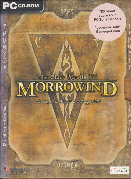 Cover of The Elder Scrolls III: Morrowind