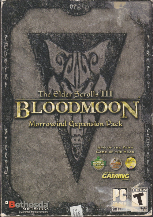 Cover of The Elder Scrolls III: Bloodmoon