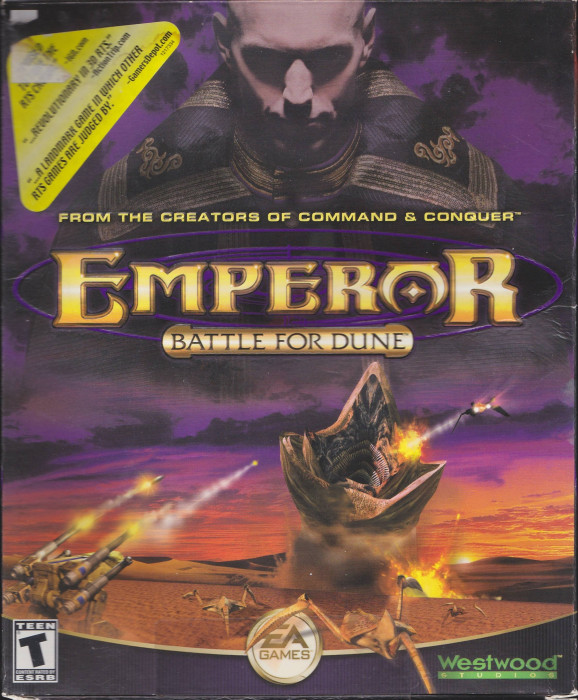 Cover of Emperor: Battle for Dune