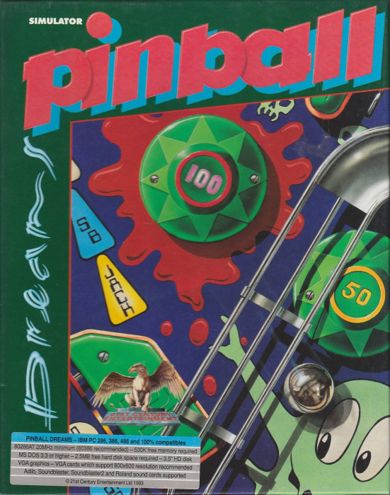 Cover of Pinball Dreams