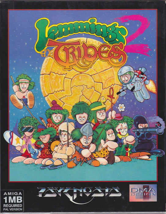 Cover of Lemmings 2: The Tribes