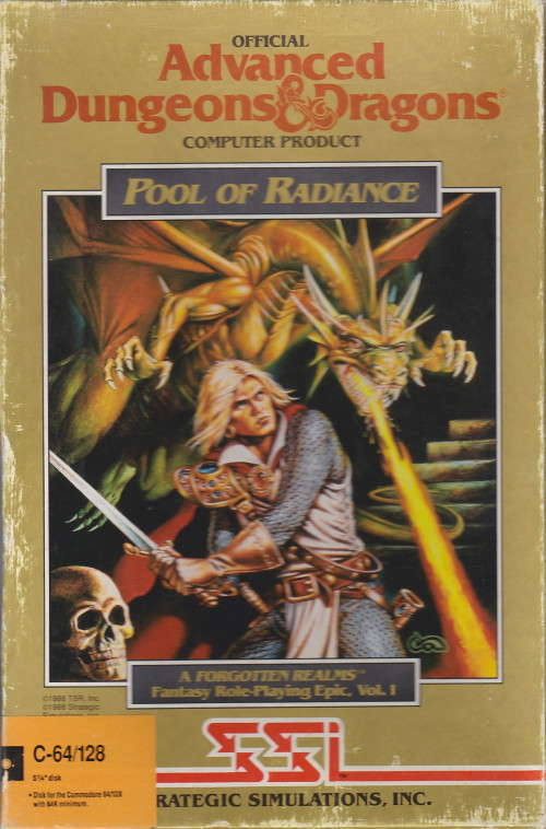 Cover of Pool of Radiance (Gold Box)