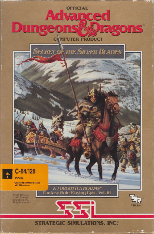 Cover of Secret of the Silver Blades (Gold Box)