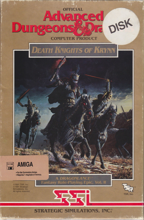 Cover of Death Knights of Krynn (Gold Box)