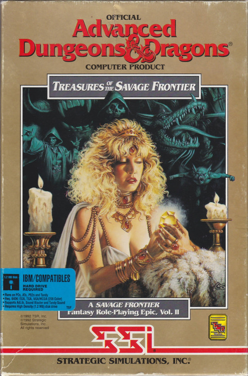 Cover of Treasures of the Savage Frontier