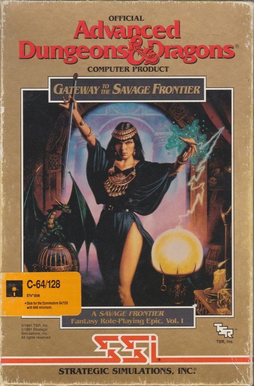 Cover of Gateway to the Savage Frontier (Gold Box)