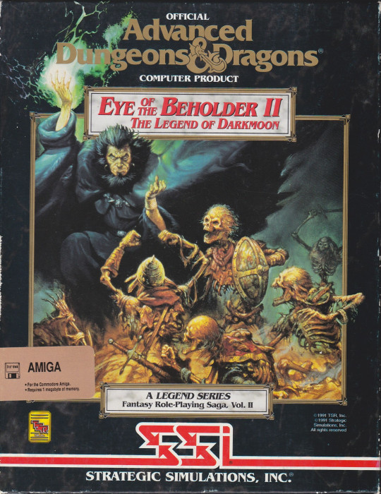 Cover of Eye of the Beholder / Eye of the Beholder II: The Legend of Darkmoon