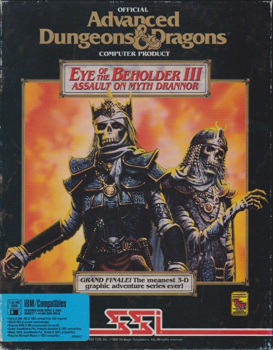 Cover of Eye of the Beholder III: Assault on Myth Drannor