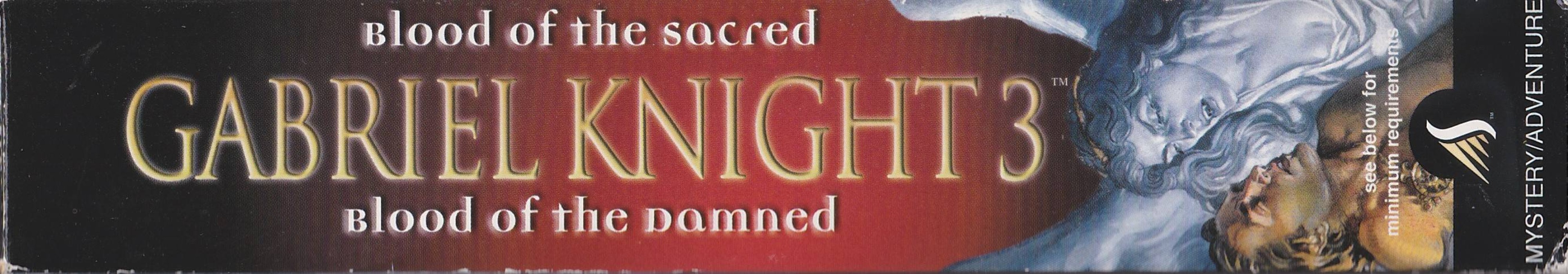 Side of Gabriel Knight 3: Blood of the Sacred, Blood of the Damned