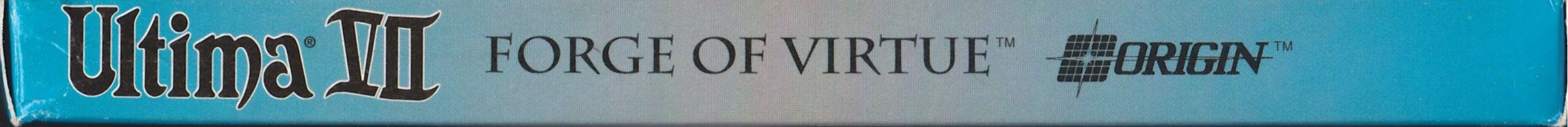 Side of Ultima VII: Forge of Virtue