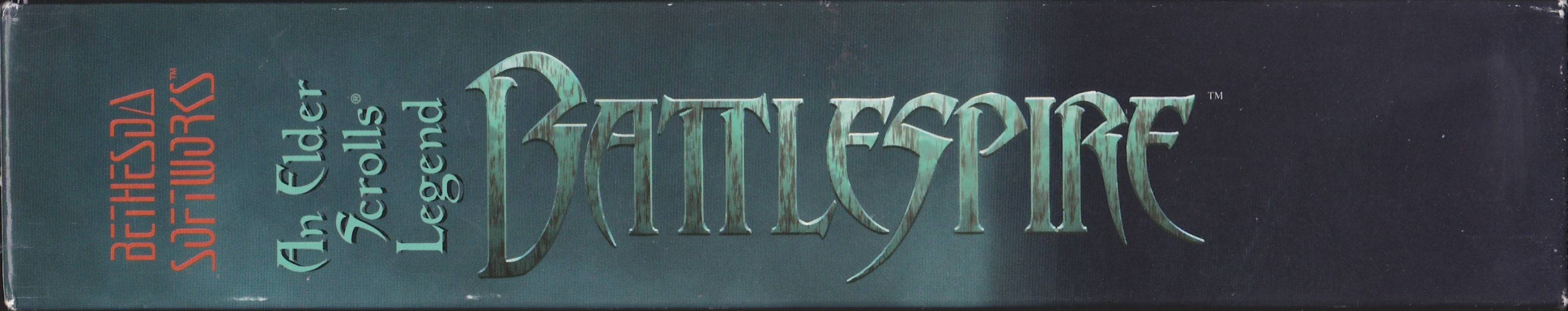 Side of An Elder Scrolls Legend: Battlespire