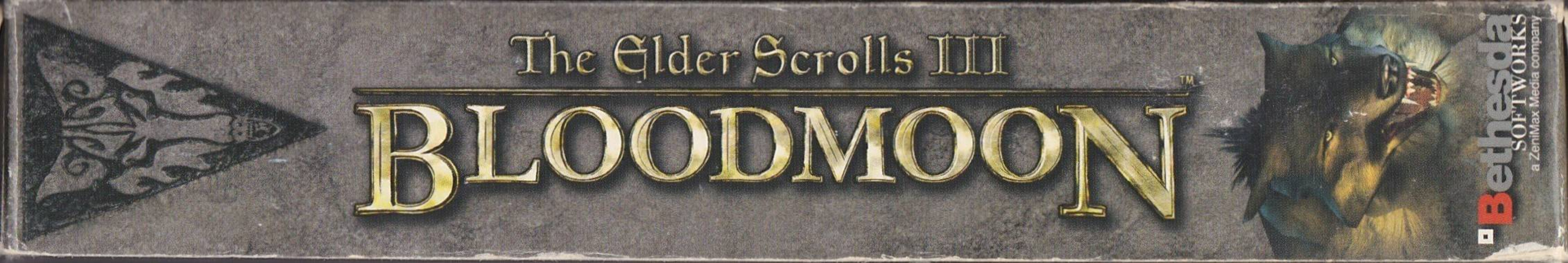 Side of The Elder Scrolls III: Bloodmoon