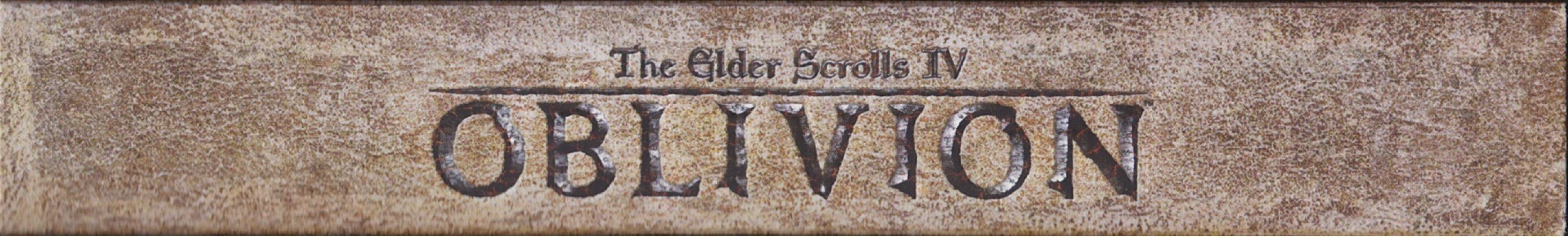 Side of The Elder Scrolls IV: Oblivion (Collector's Edition)