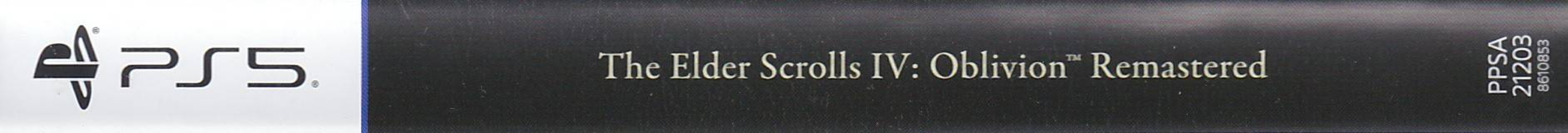 Side of The Elder Scrolls IV: Oblivion - Remastered